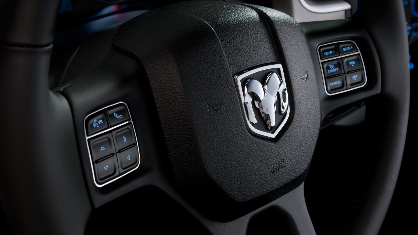 2018 Ram 1500 Laramie Front Steering Wheel Interior